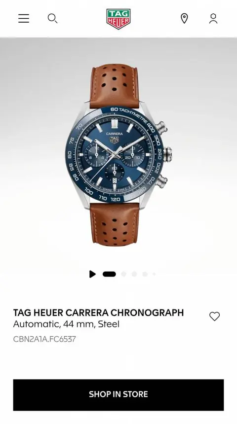 Tag Huer Carrera Caliber 03