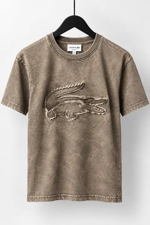 Lacoste Premium Acid Wash Premium T-Shirt 2476