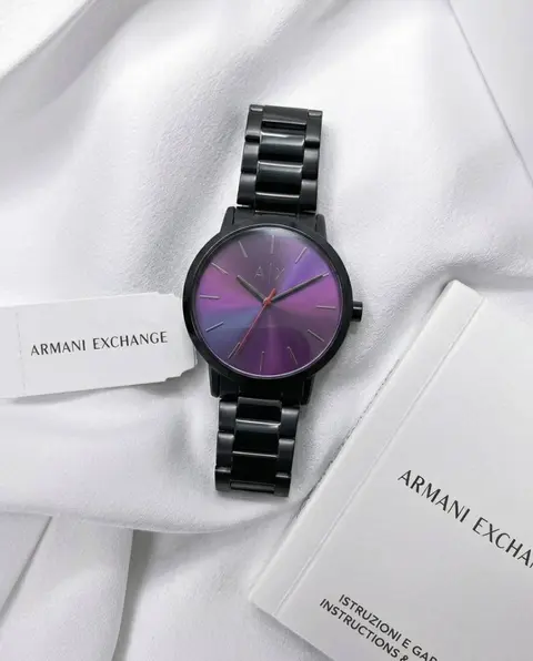 Armani Exchange Ax2736 Mercury Glass Black Dial
