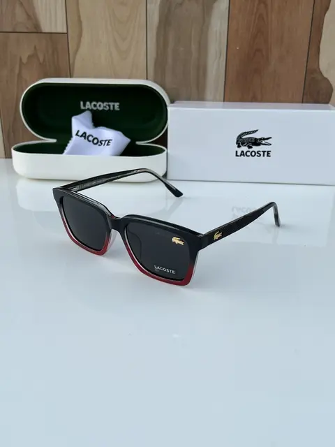 Lacoste 7710 black red