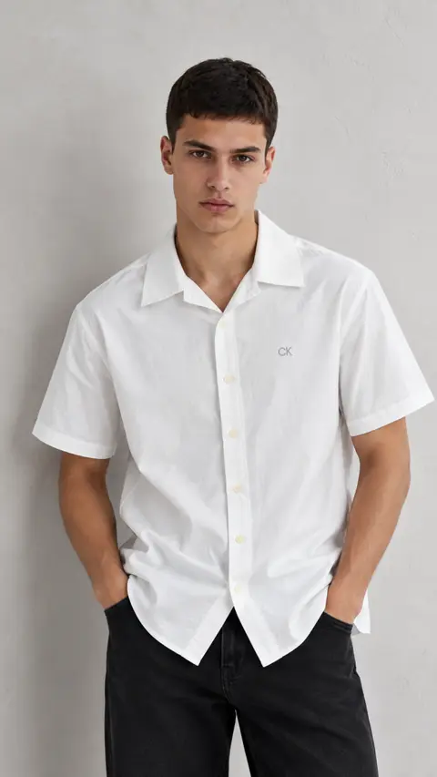 Calvin Kleiin Premium Half Sleeves Shirt 3032