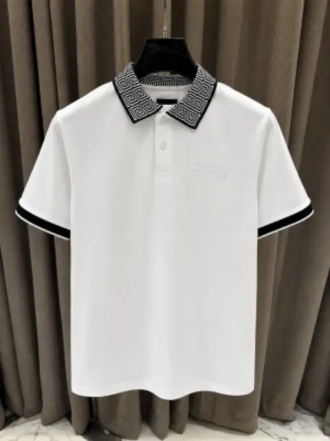 Versace Premium White Polo Tshirt