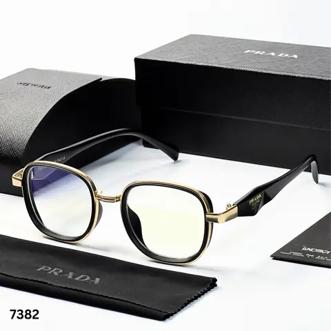 Prada 7382 gold plano