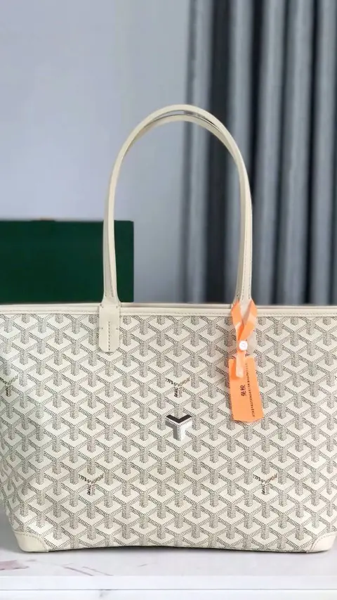 Goyard Artios GM Of White-AP Tote WithWallet Dustcover
