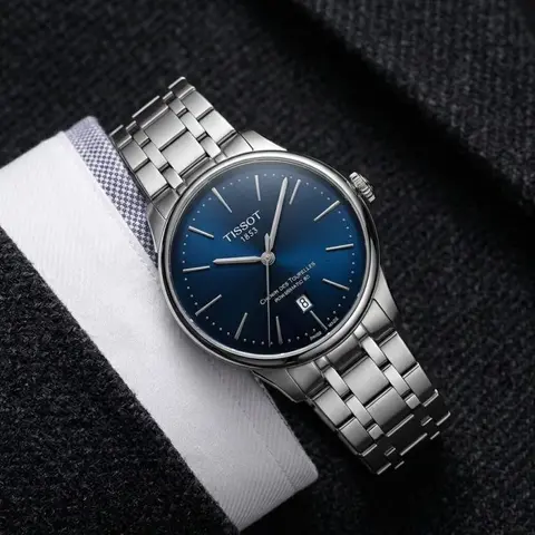 Tissot Chemin Japan Quartz Silver-Blue