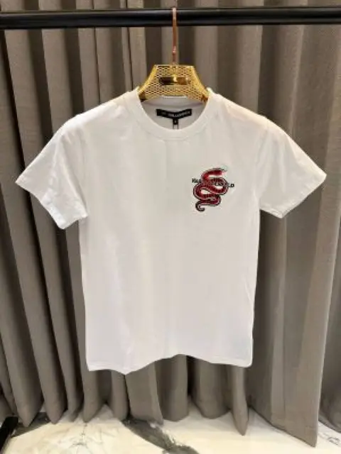 Karl Legarfield Round Neck T-shirt White