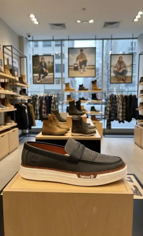 TIMBERLAND SLIP ON GREY SNEAKER