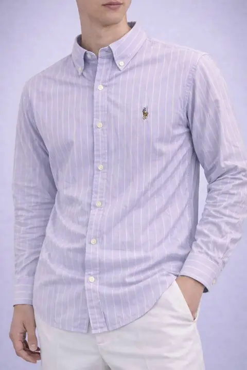 Ralph Lauren Lining Shirt Purple