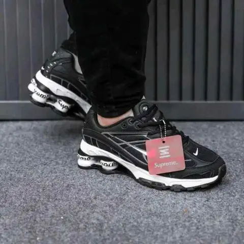 Nike Shox Ride 2 SP x Supreme Black White