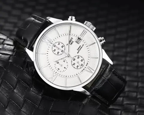 Tissot 1853 Chemin Black-Silver-White