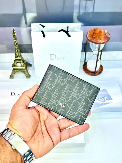 Dior Wallet Black Fa 14