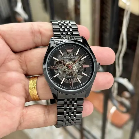 Emporio Armaa ni Antonio Automatic black copper