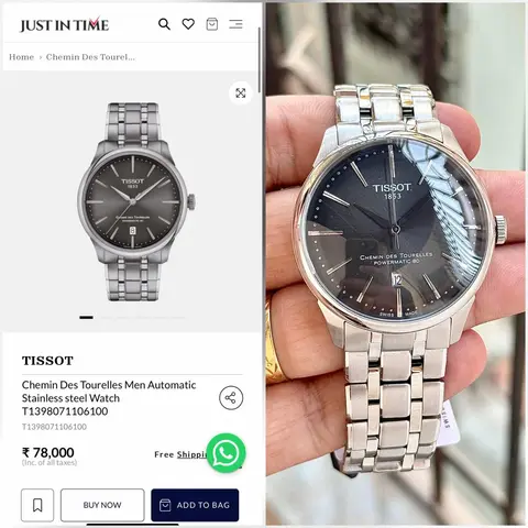 Tissot chemin Des Tourelles Automatic Heavy Quality Grey
