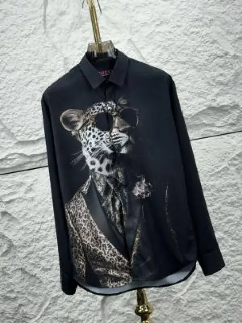 Gucci imported full sleeves shirt black