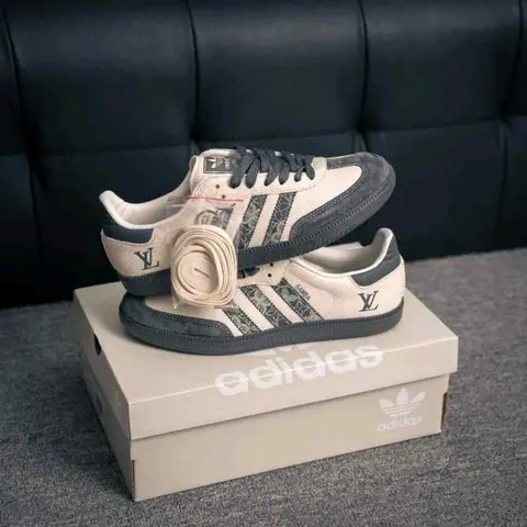 Adidas Samba X Louiis Vuitton Dark Grey 307