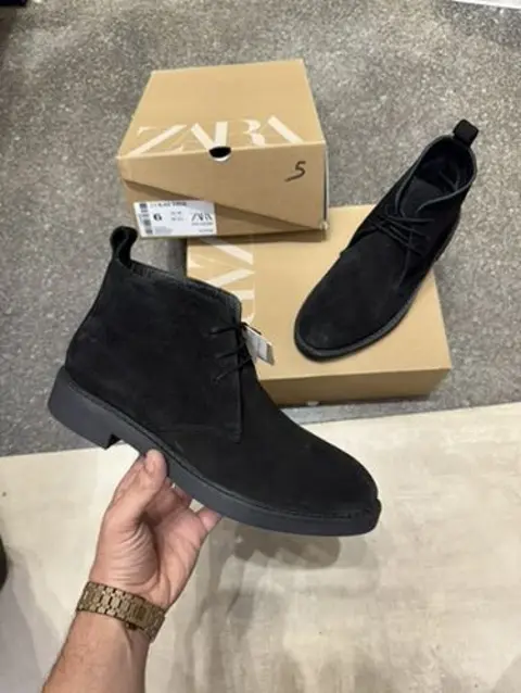 Z 3 Zarraa Suede Black Casual