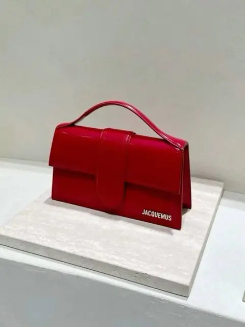 Jacquemus Le Bambino Large Red With Original Box