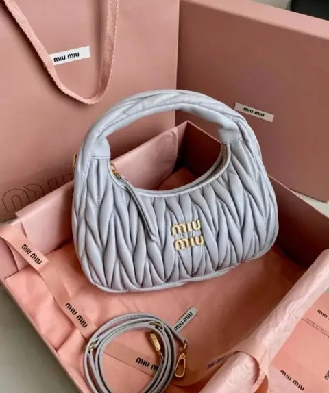 Miu Miu Matelasse Hobo Bag With Original Box Packing