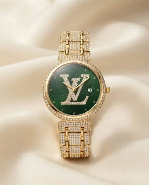 Louis Vuitton Tash Gold-Green