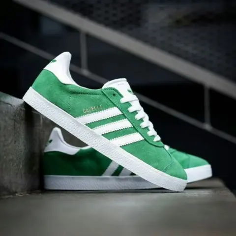 Adidas GAZELLE GREEN WHITE sale