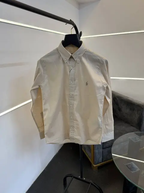 Ralph lauren pure linen imported shirt beige sale