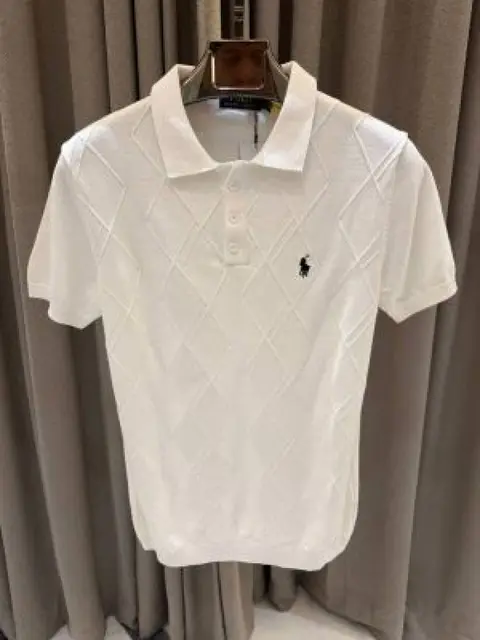 No return Ralf Lauren Chest Logo Polo T-shirt White
