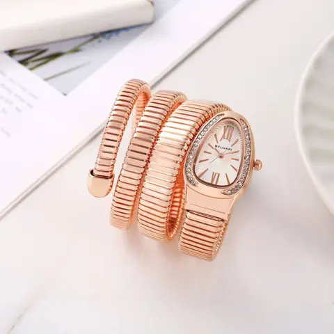 Bvlgari Serpenti Snake Copper-White