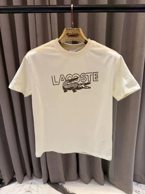 No return Lacoat e imported tshirt Cream