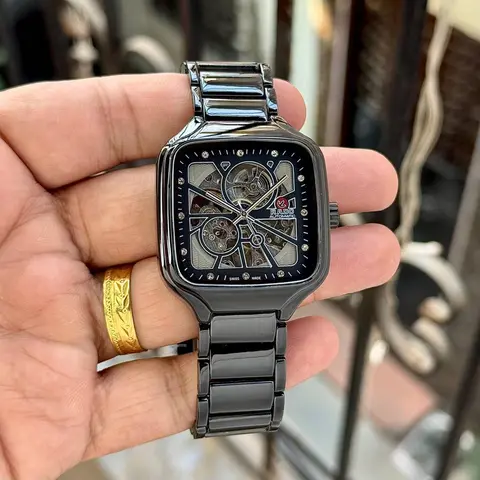 Rado True Square Open Heart Automatic Silver