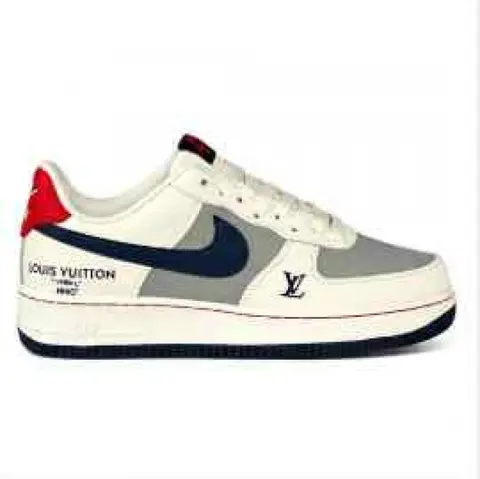 Nike Air Force 1 Low x Loiuss Vuittonn White Navy