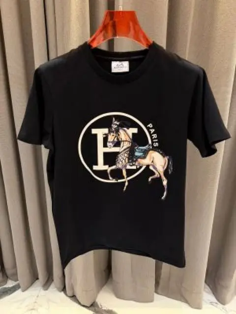 No return Hermez imported Tshirt Balck