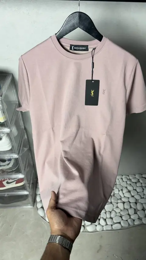 Ysl Premium Logo T-Shirt 1508. Sale-offer VS1000