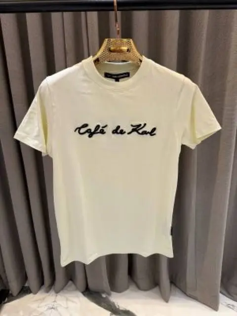 Karl Legarfield Middle Brand Print Round Neck T-shirt