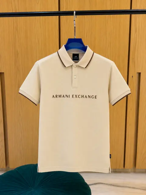 Armani Exchange IMPORTED STORE ARTICLE POLO T-SHIRT