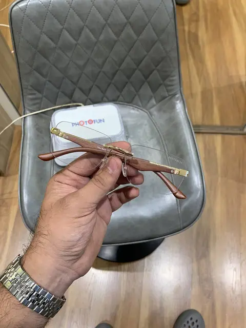 Maybach 025 gold wood brown tint