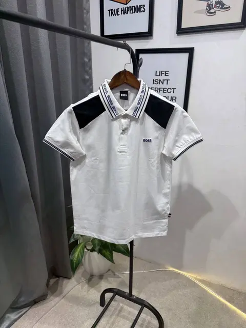 Hugo bos box pack imported polo tshirt white