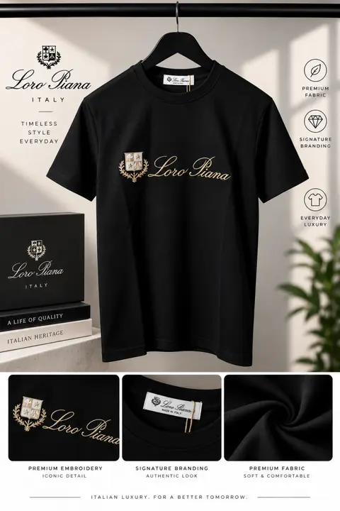 Loro Piaana Premium Round Neck T-Shirt 2098