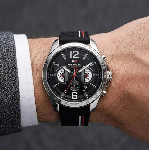 Tommy Hilfige r Decker Black-Silver