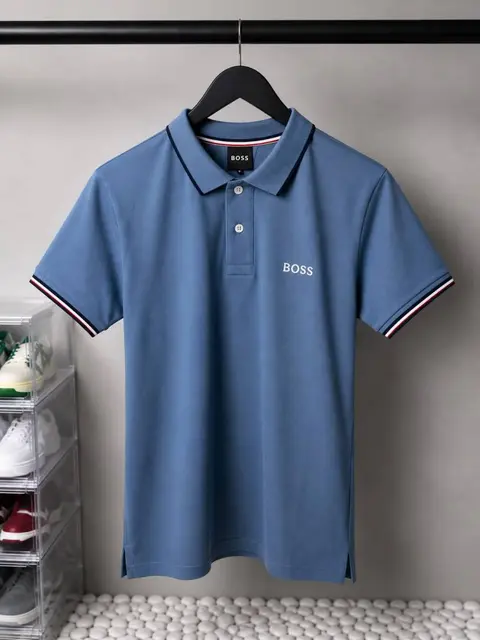 Hug Bos s Premium Polo T-Shirt with OG Box Packaging 1794