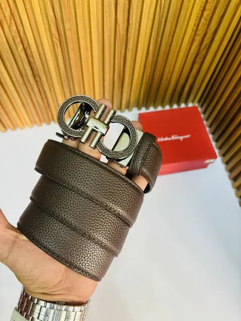 12 SF SALVATORE FERRGAM O PREMIUM QUALITY AUTOMATIC LOCK BELT