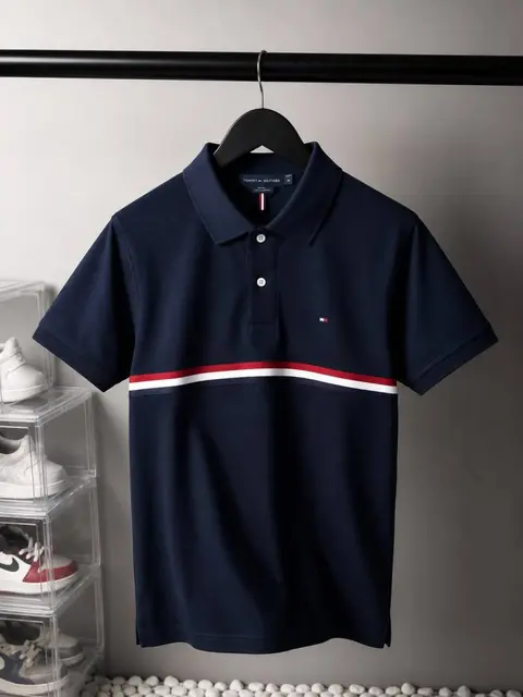 Tommy Hilfige-r Premium Polo T Shirt With OG Box 1267. sale- offer. VS1000