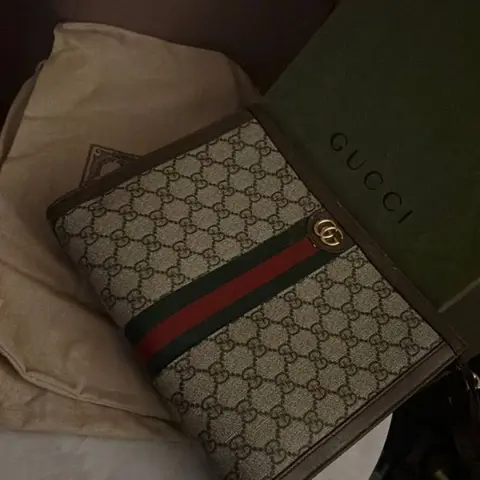 Gucci CB GG-3 Ophidia Unisex Pouch With Original DustCover & CarryBag