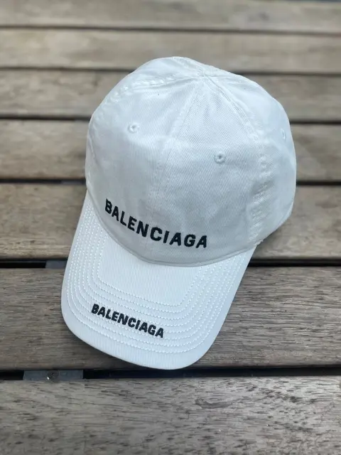 Balenciaga Black And White No Squatshee Premium Unisex Cap With Safety Box 861