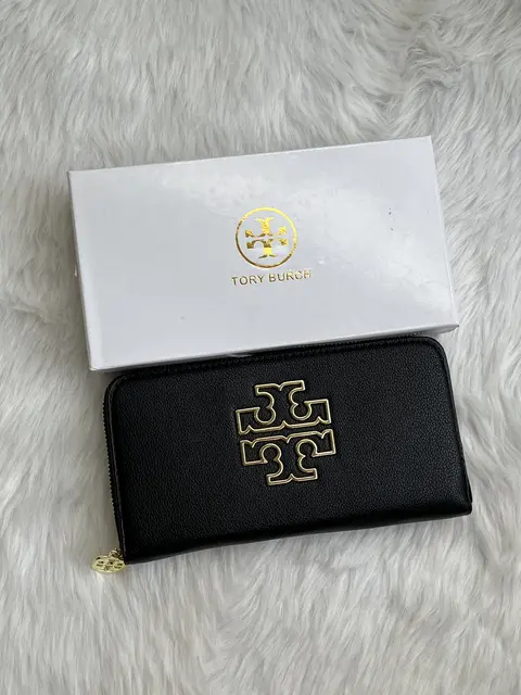 Tori Burch 83 Black Wallet With OriginalBox