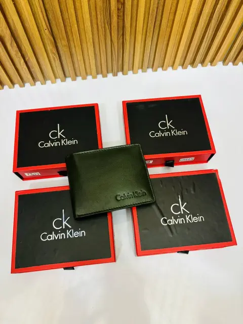 101 CK CALVIN KLIE N GREEN PREMIUM QUALITY WALLET