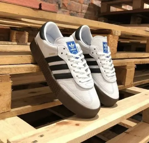 Adidas Samba Platform White--sale