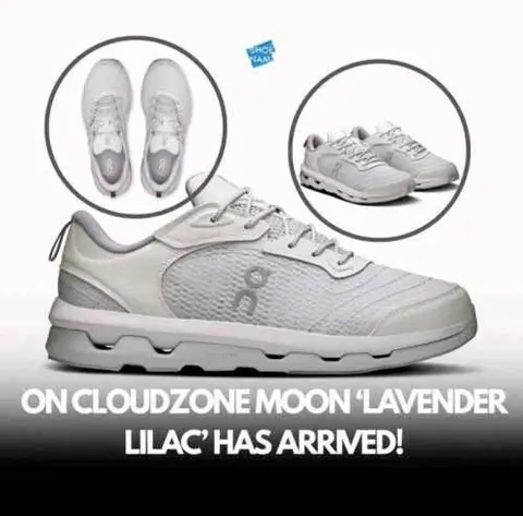 On cloud Running Cloudzone Moon Lavender Lilac