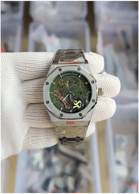 Audemars piguet Royal Oak Skeleton Automatic Steel-Green