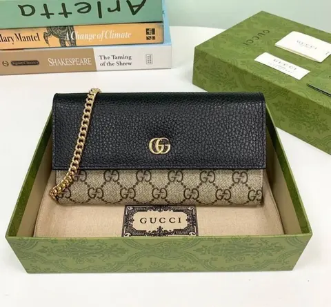 Gucci Marmont Chain On Wallet Premium Coded