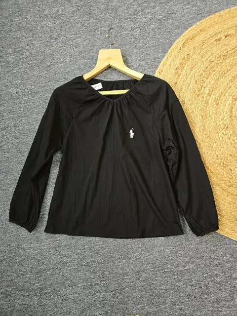Women RL Full Sleeves Top Black SB170-BK
